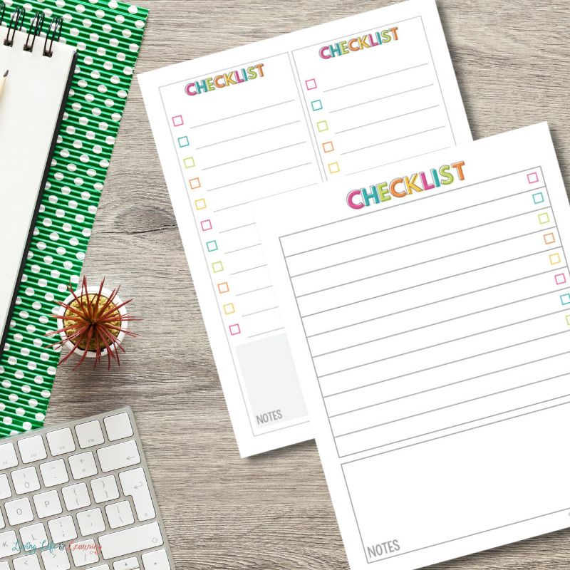 Homeschool Checklist Printable