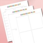 Homeschool Curriculum Planning Template