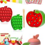 A collage of Apple Toys for Toddlers