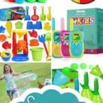 A collage of Summer Gifts for Kids