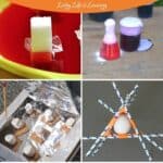 A collage of Summer STEM Activities for Elementary Students