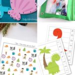 A collage of Travel Activities for Preschoolers