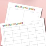 Unit Study Homeschool Planner