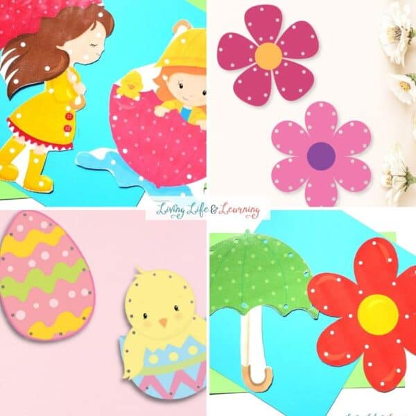 Printable Lacing Cards for Kids