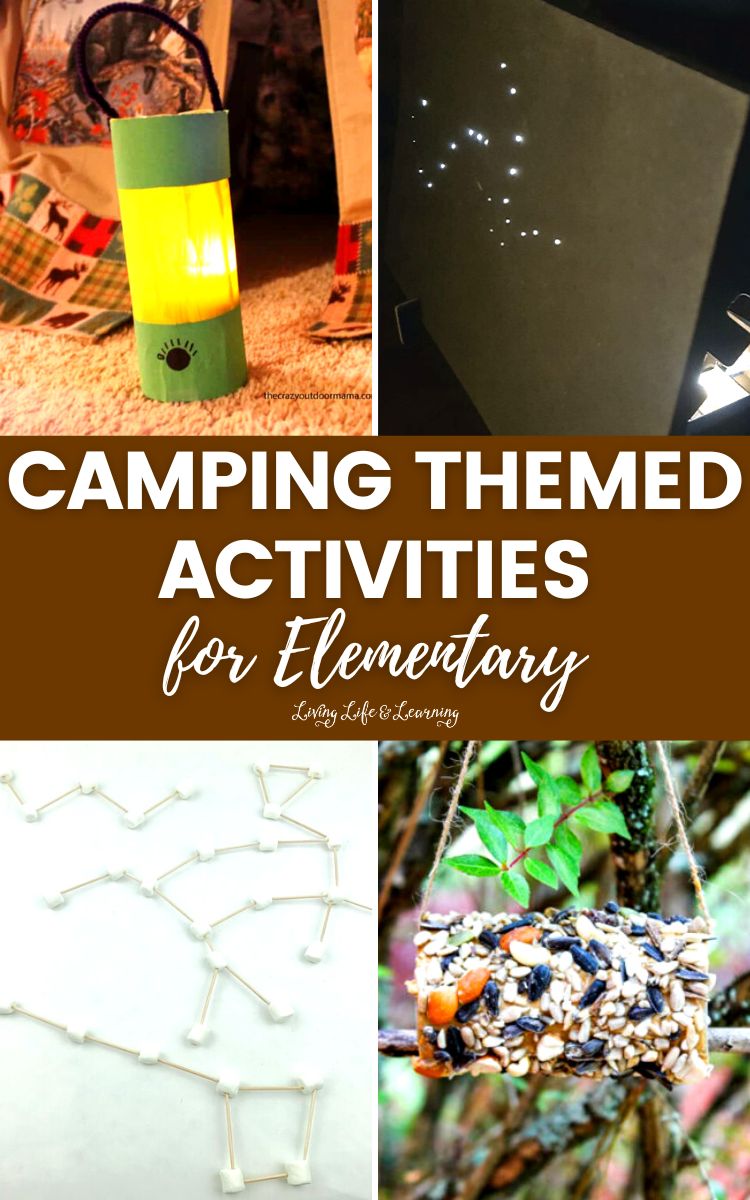 Camping Themed Activities for Elementary