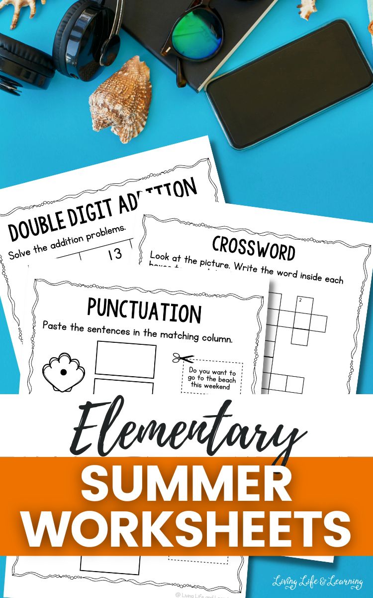 Elementary Summer Worksheets