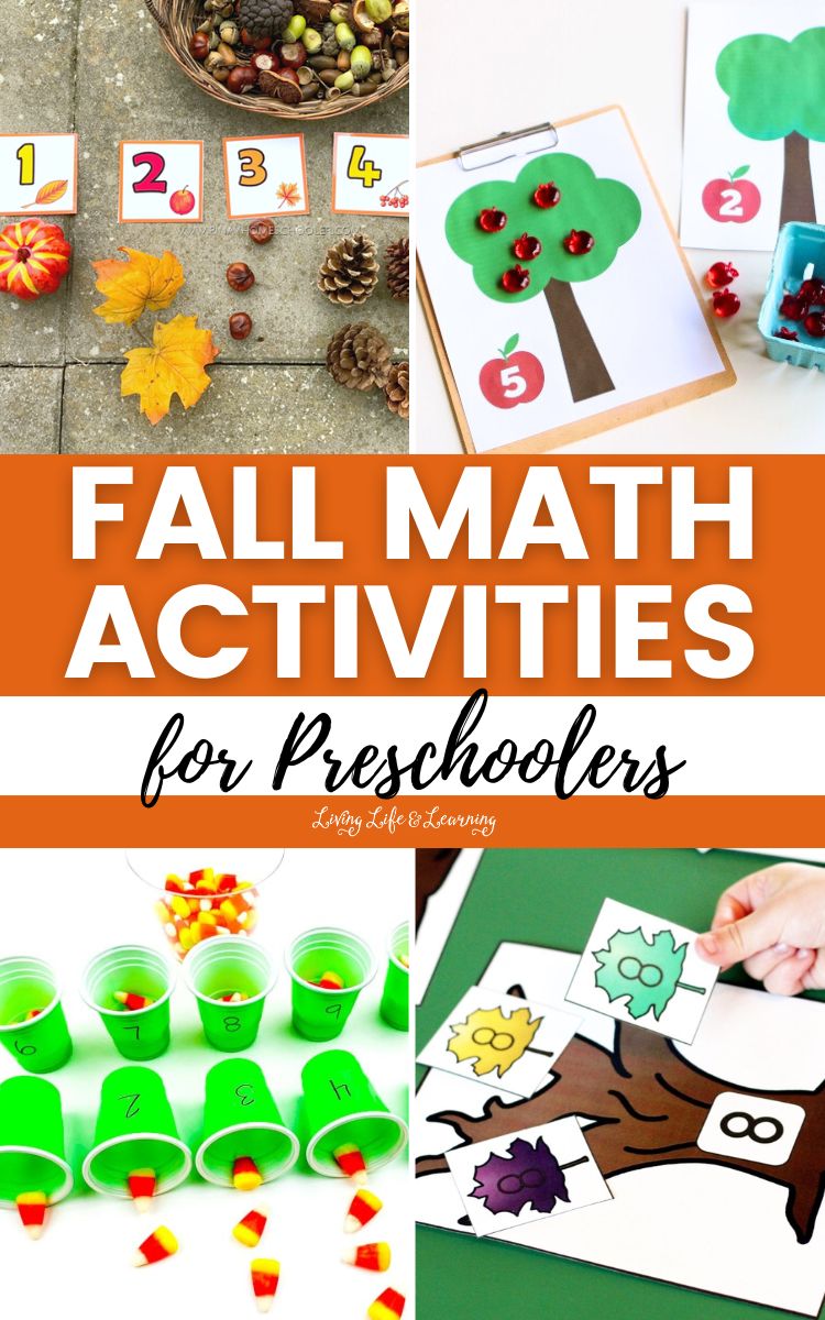 Fall Math Activities for Preschoolers