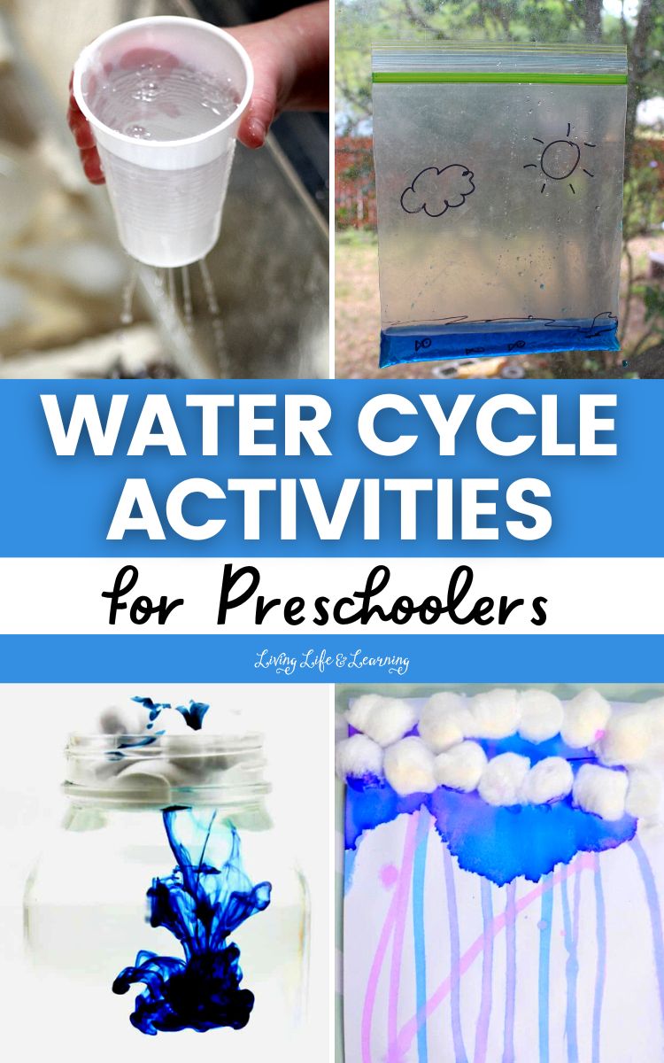 Water Cycle Activities for Preschoolers