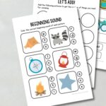 Camping Worksheets for Kindergarten