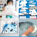 A collage of Cloud Activities for Kids