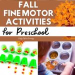 Fall Fine Motor Activities for Preschool