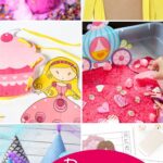 A collage of Princess Activities for Preschool