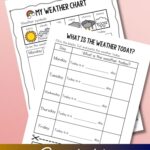 Printable Weather Recording Chart