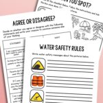 Summer Safety Worksheets