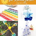 A collage of Weather STEM Activities for Kindergarten