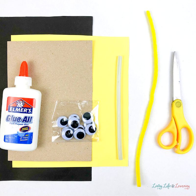 Paper Bee Craft for Kids Supplies