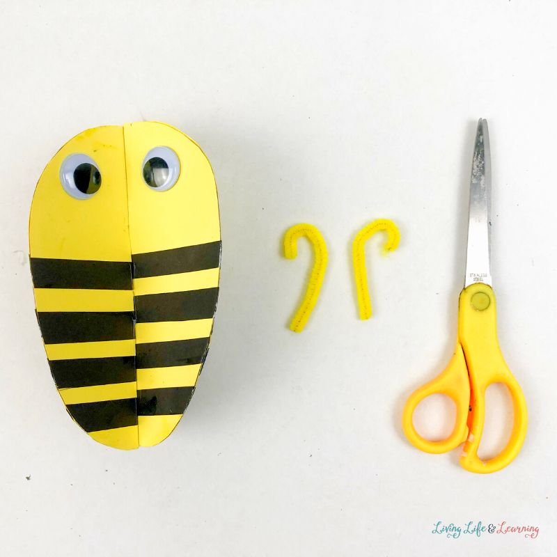 Paper Bee Craft for Kids