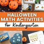 Halloween Math Activities for Kindergarten
