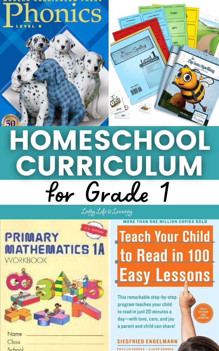 Homeschool Curriculum for Grade 1