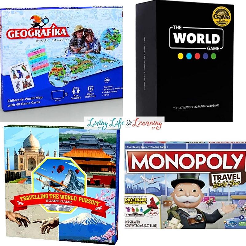 Fun World Geography Board Games