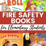 A collage of Fire Safety Books for Elementary Students