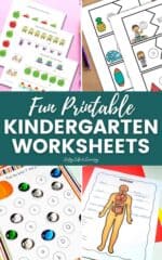 Fun Printable Kindergarten Worksheets