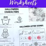 Halloween Handwriting Worksheets