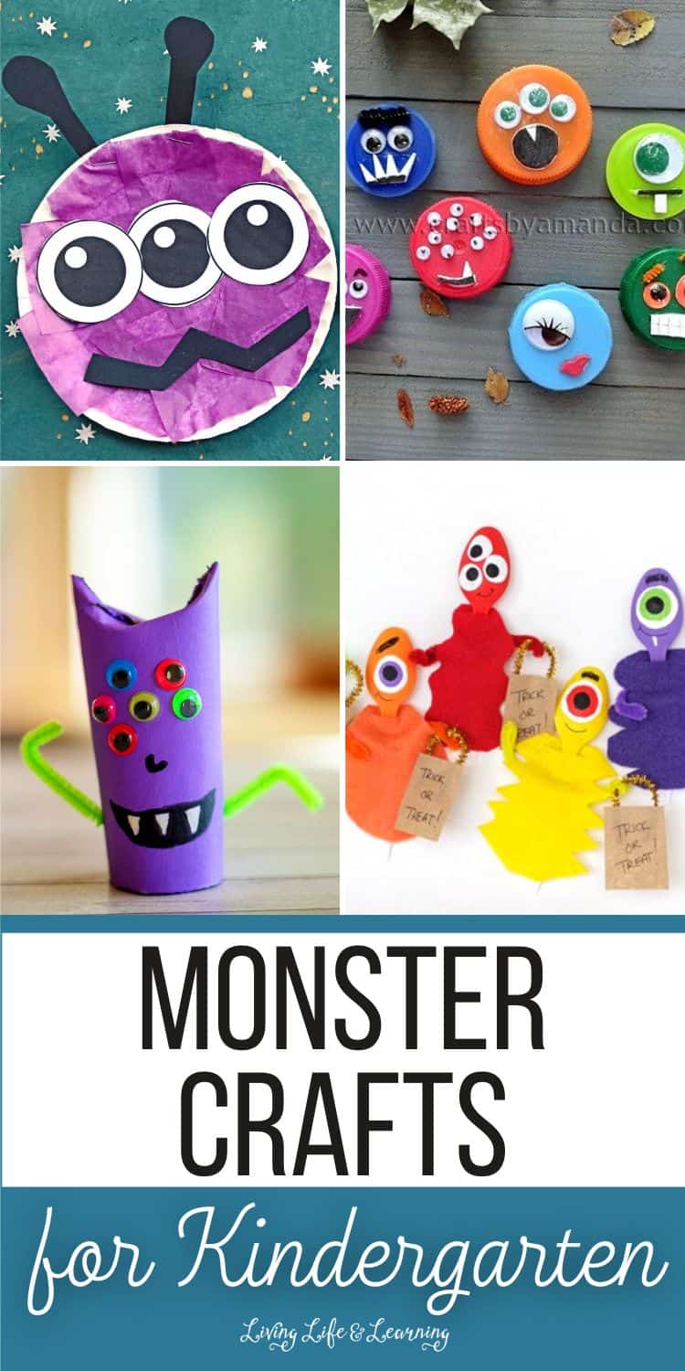 Monster Crafts for Kindergarten