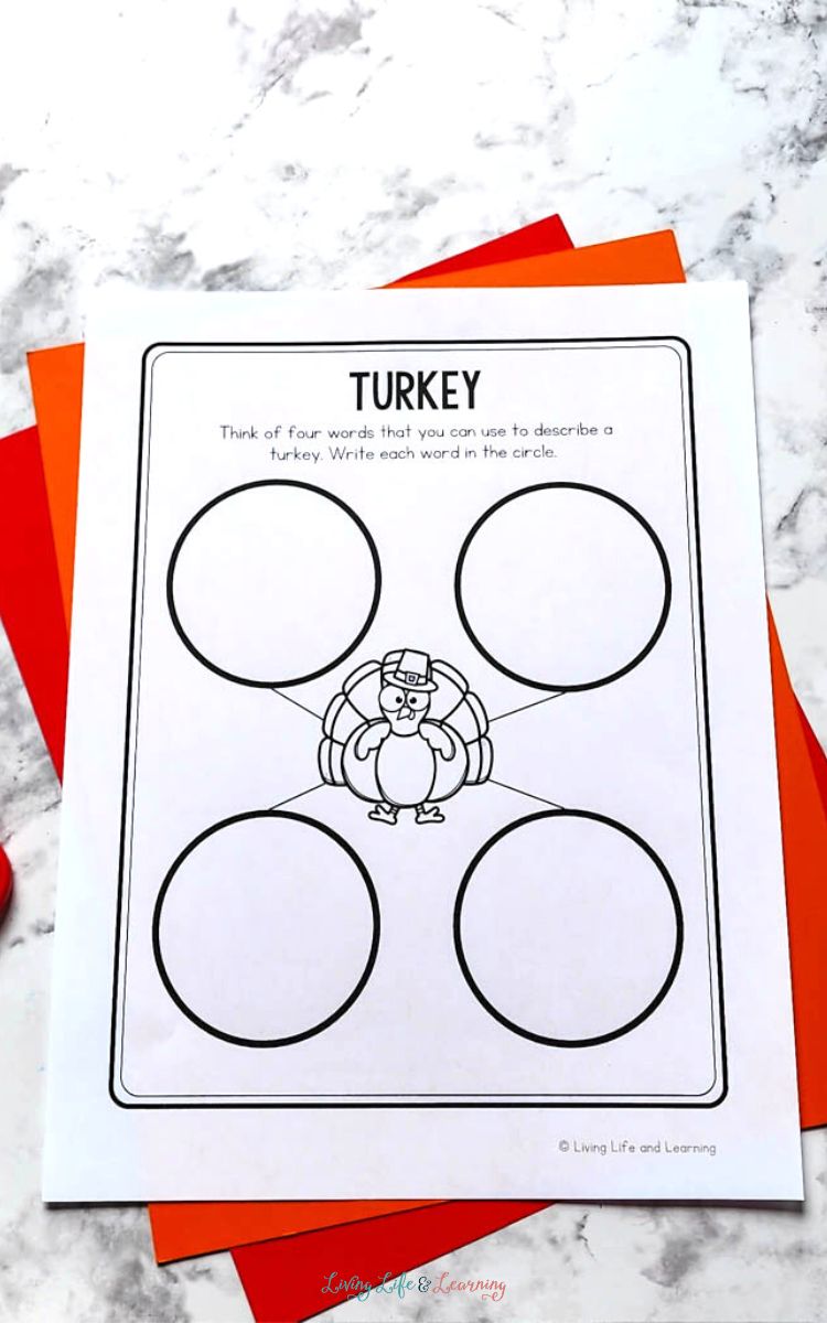 Turkey Worksheets for Kids