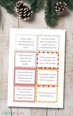 Winter STEM Challenge Cards