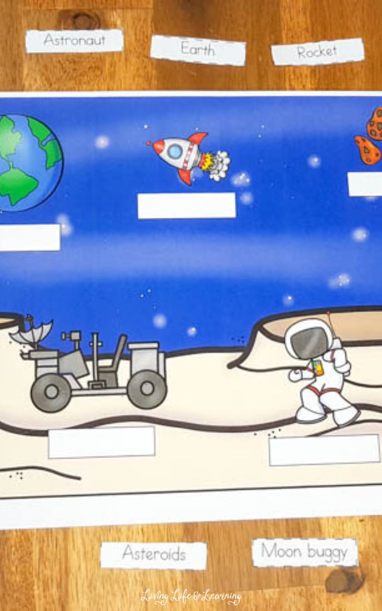 Space Worksheets for Kids