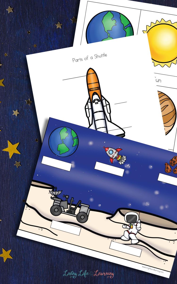 Space Worksheets for Kids