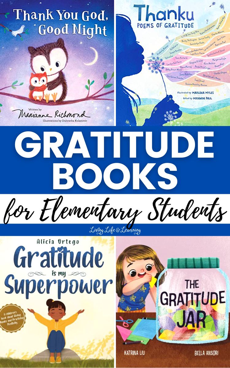 Gratitude Books for Elementary Students