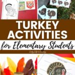 A collage of Turkey Activities for Elementary Students