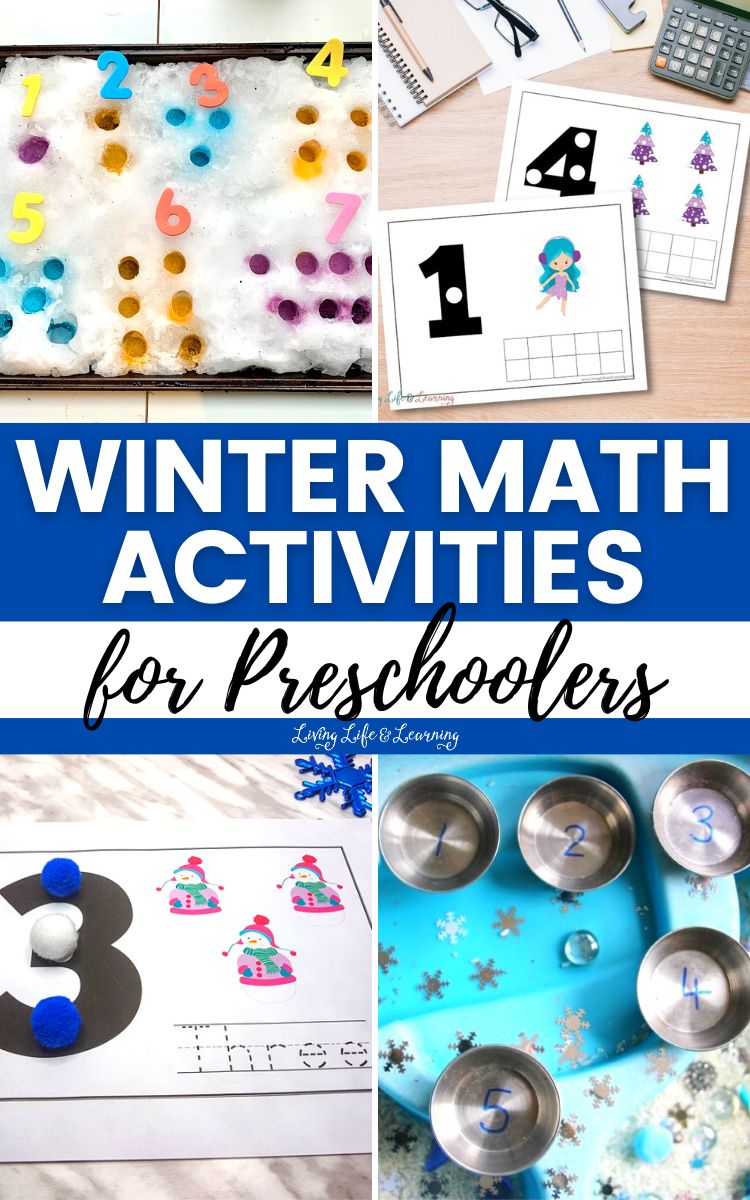 Winter Math Activities for Preschoolers