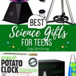 A collage of the Best Science Gifts for Teens