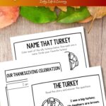 Thanksgiving Worksheets for First Grade