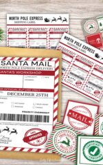 Free Printable Santa Shipping Label