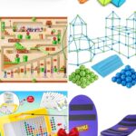 A collage of the Best Gifts for a Kindergartner