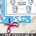 Life Cycle of a Snowman Worksheet