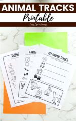 Animal Tracks Printable
