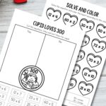 Valentine's Day Multiplication Worksheets