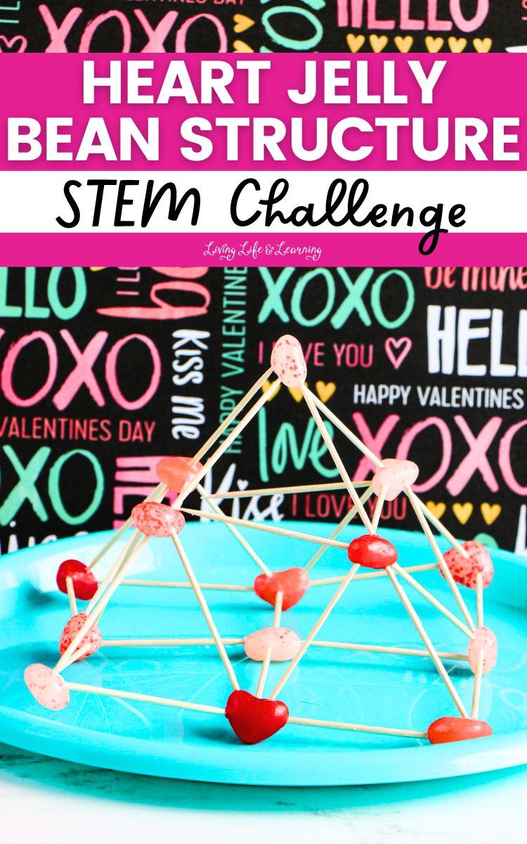 Heart Jelly Beans Structure STEM Challenge