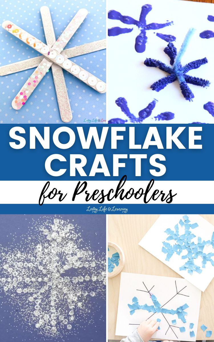 Snowflake Crafts for Preschoolers