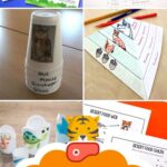 A collage of Food Web Activities for Kids