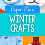 Paper Plate Winter Crafts