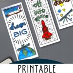 Printable Space Bookmarks