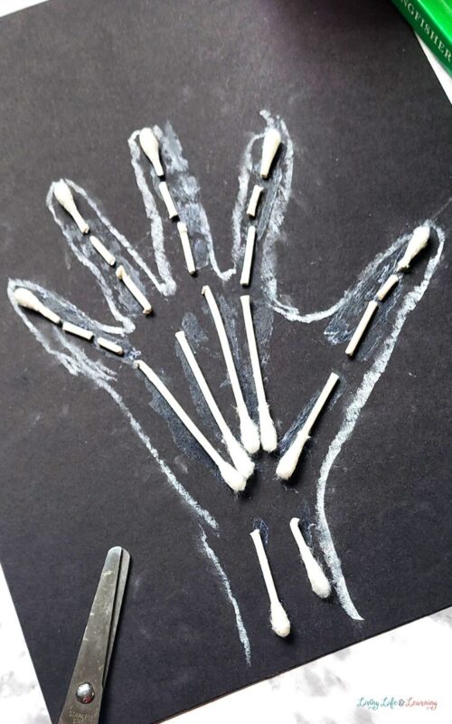 X ray Handprint Craft X ray handprint craft