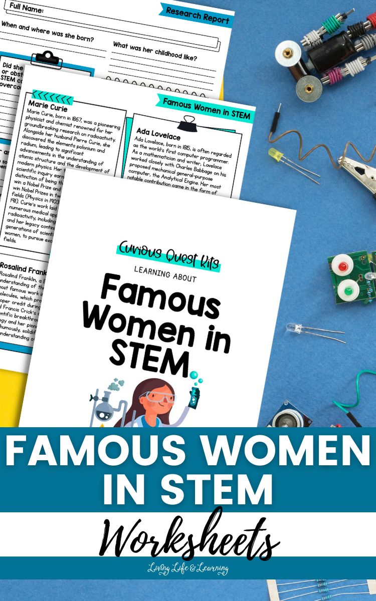 Famous Women In STEM Worksheets