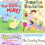 A collage of Easter Books for Elementary Students